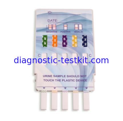 5 Panel Multi Drug Abuse Test Kit Urine Specimen For Safety / Healthy Workplace